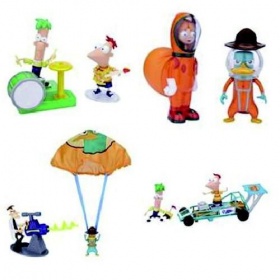 Vergroot Phineas & Ferb figuren Phineas & Ferb figuren