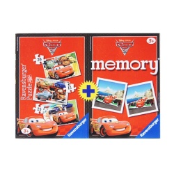 Spel Memo + Puzzel Cars 2