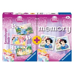 Spel memory + puzzel princess