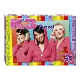 Vergroot de afbeelding K3 puzzel regenboog (50)