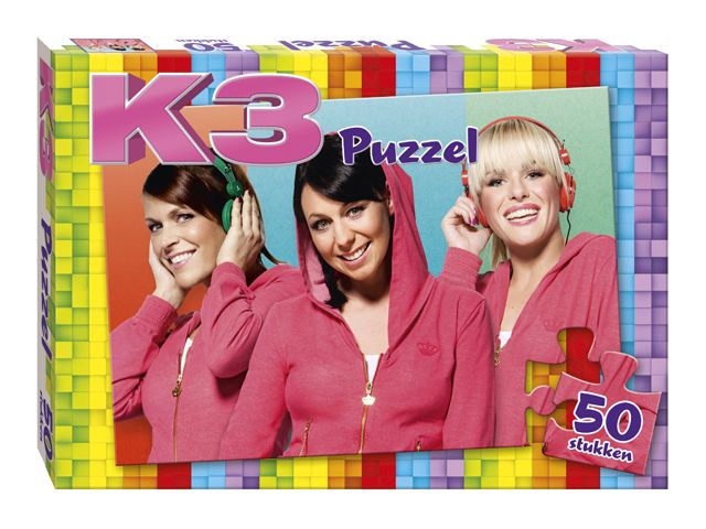 K3 puzzel regenboog (50)