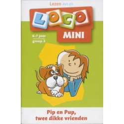 Mini Loco Pip en Pup dikke vrienden