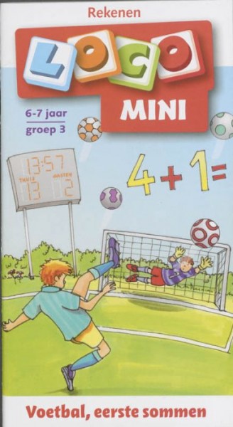 Mini Loco Rekenen voetbal, Eerste Sommen