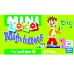 Mini loco taalspel 2 letters