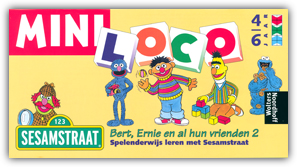 Lees Meer... : Mini loco sesamstraat bert ernie en al hun vriendjes 2