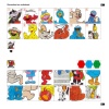 Mini loco sesamstraat bert en ernie en hun vrienden pakket