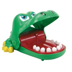 Spel krokodil met kiespijn