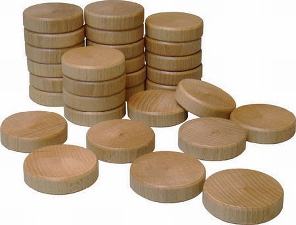 Sjoelschijven holgedraaid (30 stuks)