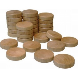 Sjoelschijven holgedraaid (30 stuks)