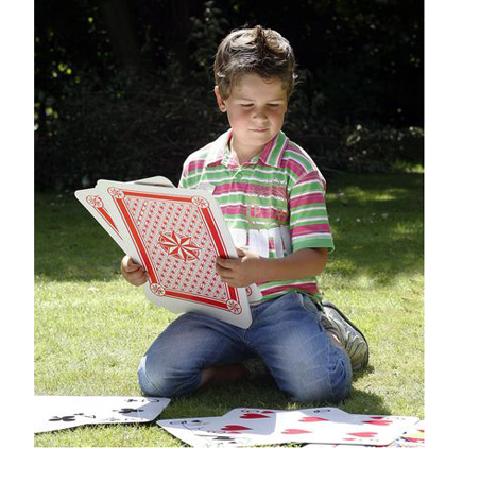 Spel kaartspel xl voor buiten