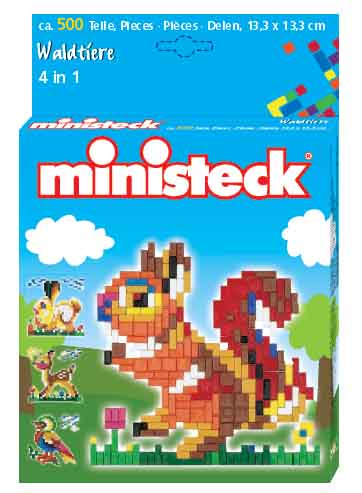 Ministeck bosdieren 4 in 1
