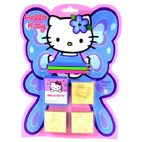 Hello Kitty Stempelset 7 Dlg