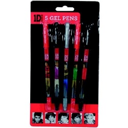 One Direction Gelpen 5 stuks