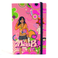 Miss b nottieboek roze