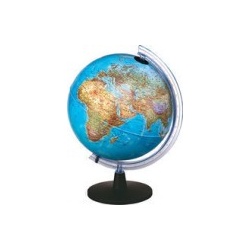 Globe met licht Nederlands