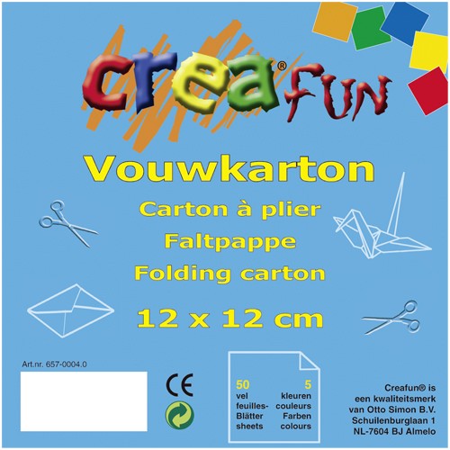 Vouwkarton 12x12cm