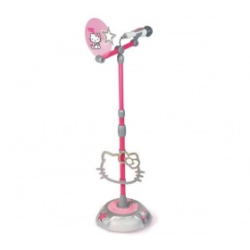 Vergroot de afbeelding Hello kitty microfoon op standaard