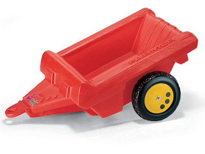 Rolly Toys 1 assige Rode Aanhanger