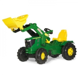 Rolly Toys tractor John Deere met shovel 6210r