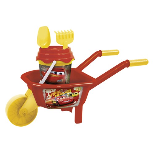 Lees Meer... : Cars kruiwagen met accessoires