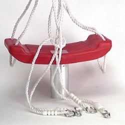 Schommelplank plastic rood