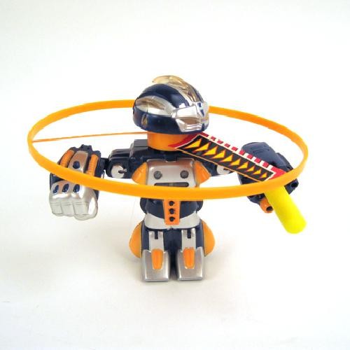 Afschiet robot met geluid