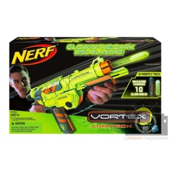 Nerf Vortex Lumitron Glow in the Dark