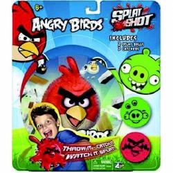 Angry Birds vangspel Splat Shot