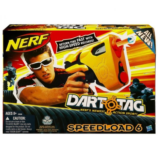Nerf Dart Tag Speedload 6