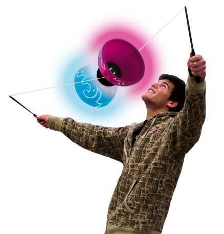 Diabolo met licht en dvd