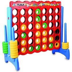 Feber Mega 4 op 1 rij