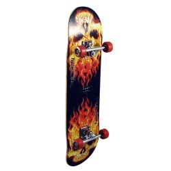 Skateboard Toxic Candy Fire