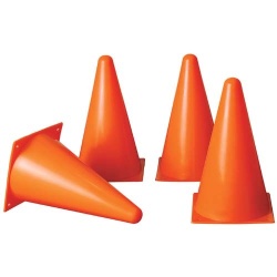 Pionnen 4 stuks oranje