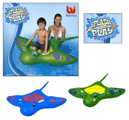 Opblaas figuur Manta