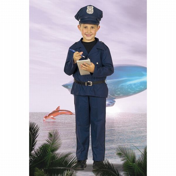 Lees Meer... : Kleding Politie met pet (maat 104)