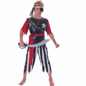 Kleding Piraat (6-9 jaar)