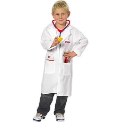 Verkleedkleding Doktersjas maat 116
