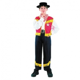 Vergroot Cowboy kledingset 7-9 jaar Cowboy kledingset 7-9 jaar
