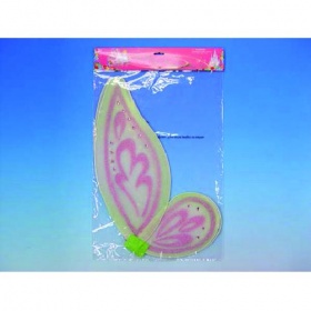 Vergroot de afbeelding Vleugel fairy glitter roze