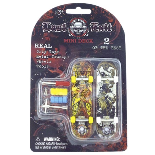 Vingerskateboard Double Pack