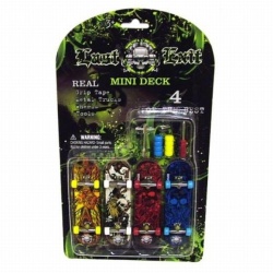 Vingerskateboard 4 stuks