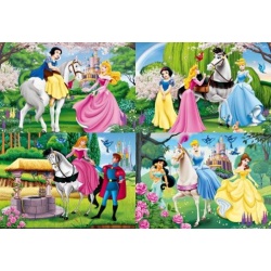 Puzzel princess & paard (70)