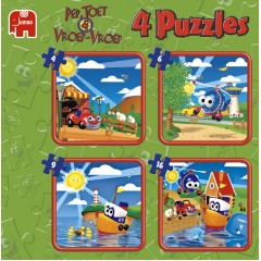 Puzzel pep, toet  vroep-vroep (4+6+9+16)
