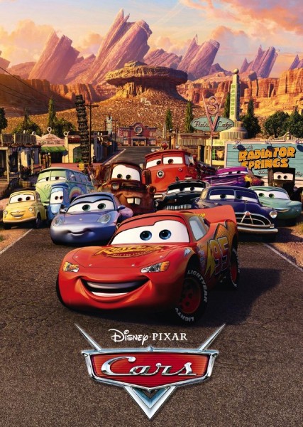 Puzzel Disney Cars Filmposter (500)