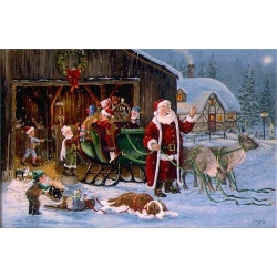 Puzzel Packing Santa's Sleigh (1000)