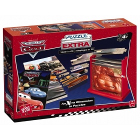 Vergroot de afbeelding Puzzel Disney cars 3d (2 x 50)