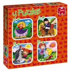 Spelende meisjes (4,6,9,16)