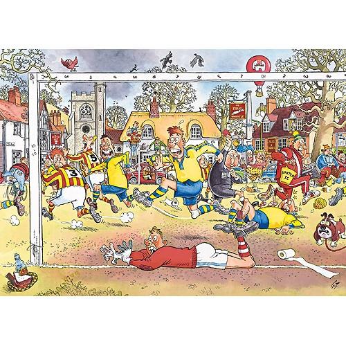 Puzzel wasgy 14 - voetbalgekte (1000)