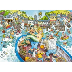 Puzzel wasgij 16 - vangst van de dag (1000)
