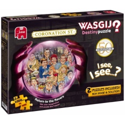 Puzzel 2 in1 WasGij Coronation Street